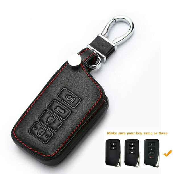 High-grade leather Car Remote Key Chain Holder Case Bag Fit For Lexus Auto No 3